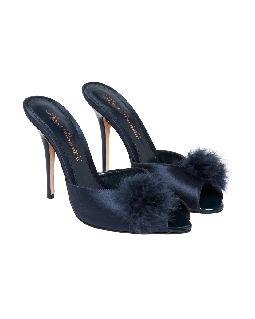 AllegrahТемно-синие мюли Allegrah