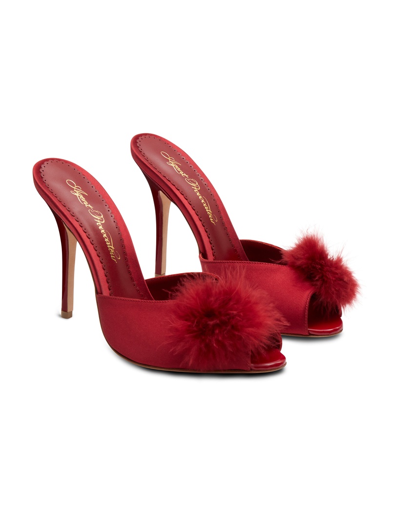 AllegrahТемно-красные мюли Allegrah