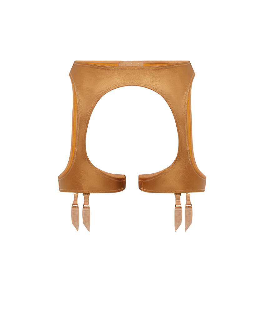 SirennaЗолотистый пояс для чулок Sirenna