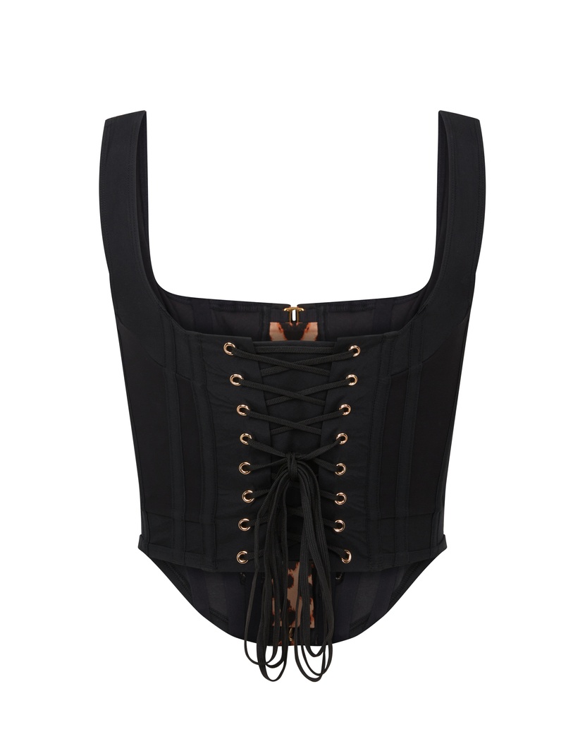 ZenaЛеопардовый корсет Zena