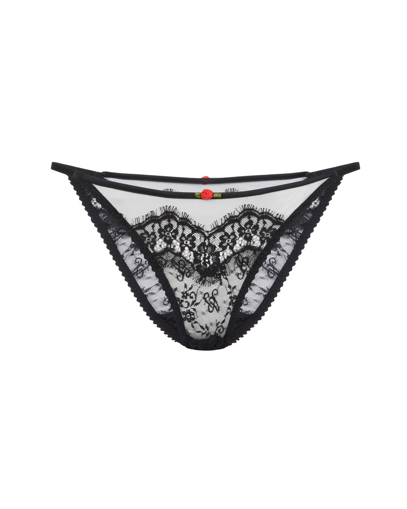 ClarissaЧерные классические трусы Clarissa