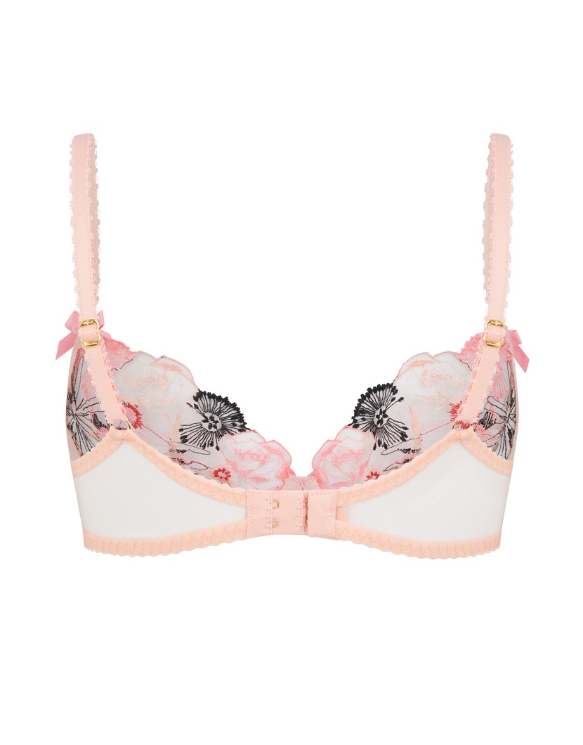 ZuriРозовый прозрачный бюстгальтер с мягкой чашкой Zuri