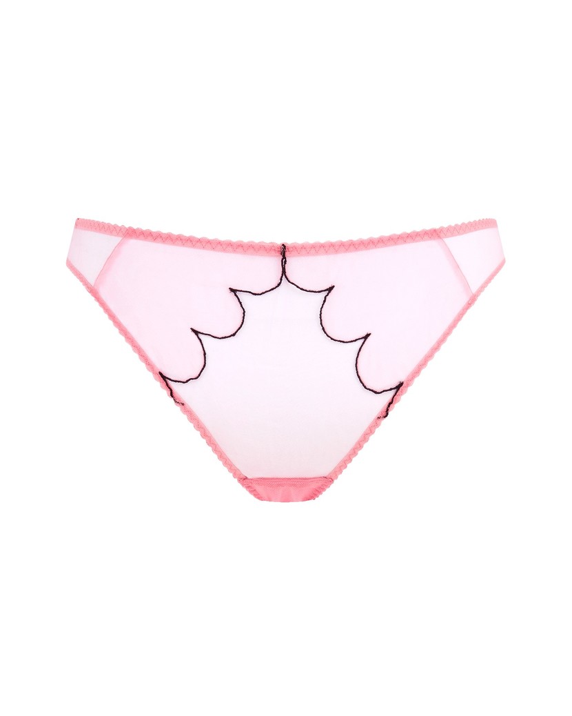 LornaРозовые прозрачные классические трусы Lorna