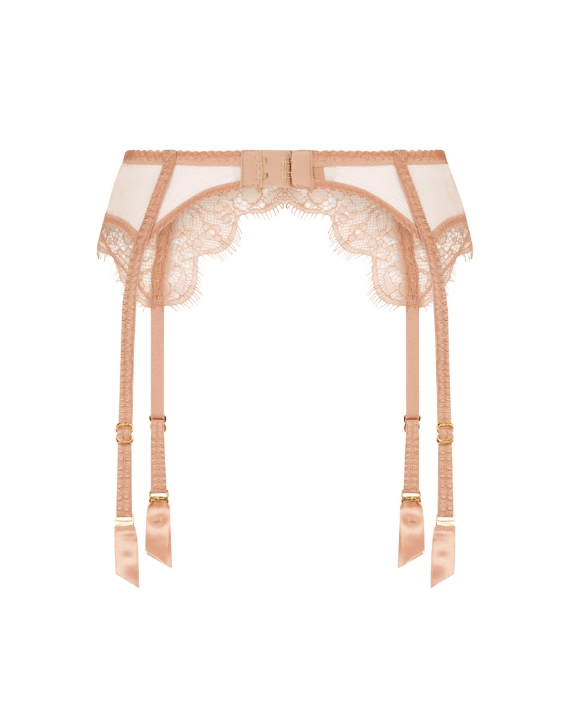 Lorna LaceКремовый кружевной пояс для чулок Lorna Lace