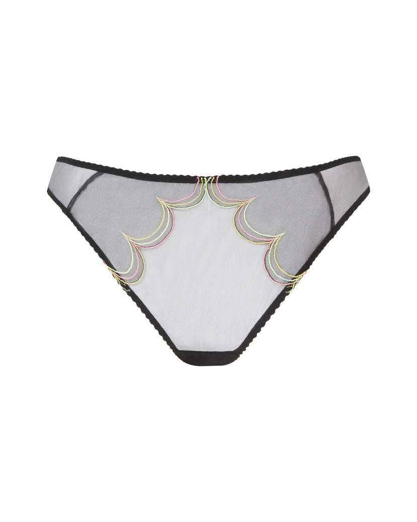 Lorna RainbowЧерные прозрачные классические трусы Lorna Rainbow