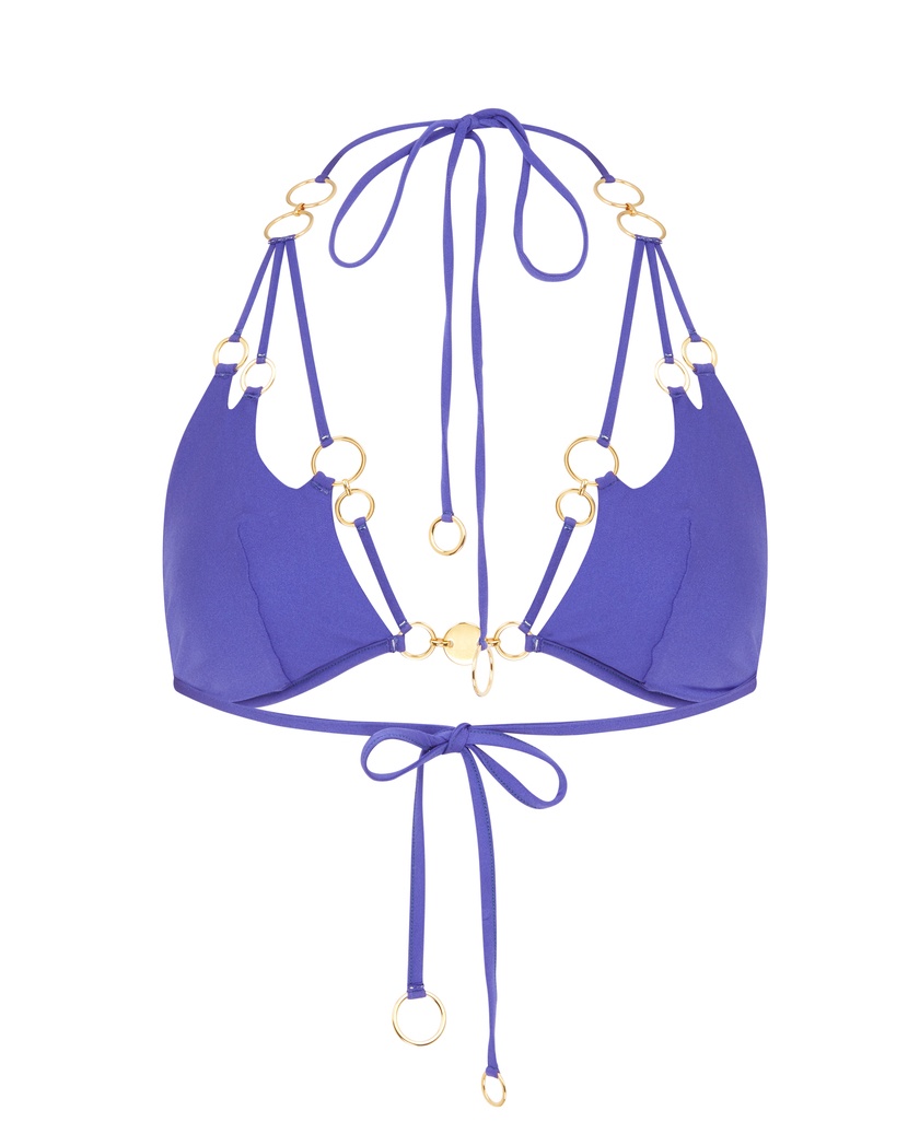 DavineФиолетовый топ купальника Davine