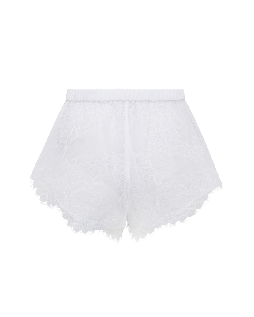KiyaБелые кружевные шорты пижамы Kiya