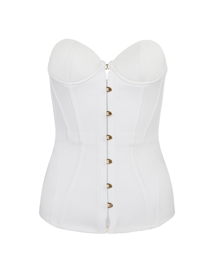 MercyКорсет цвета слоновой кости Mercy Satin