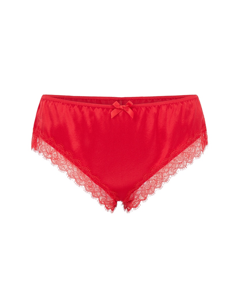 GiseleКрасные шелковые классические трусы Gisele