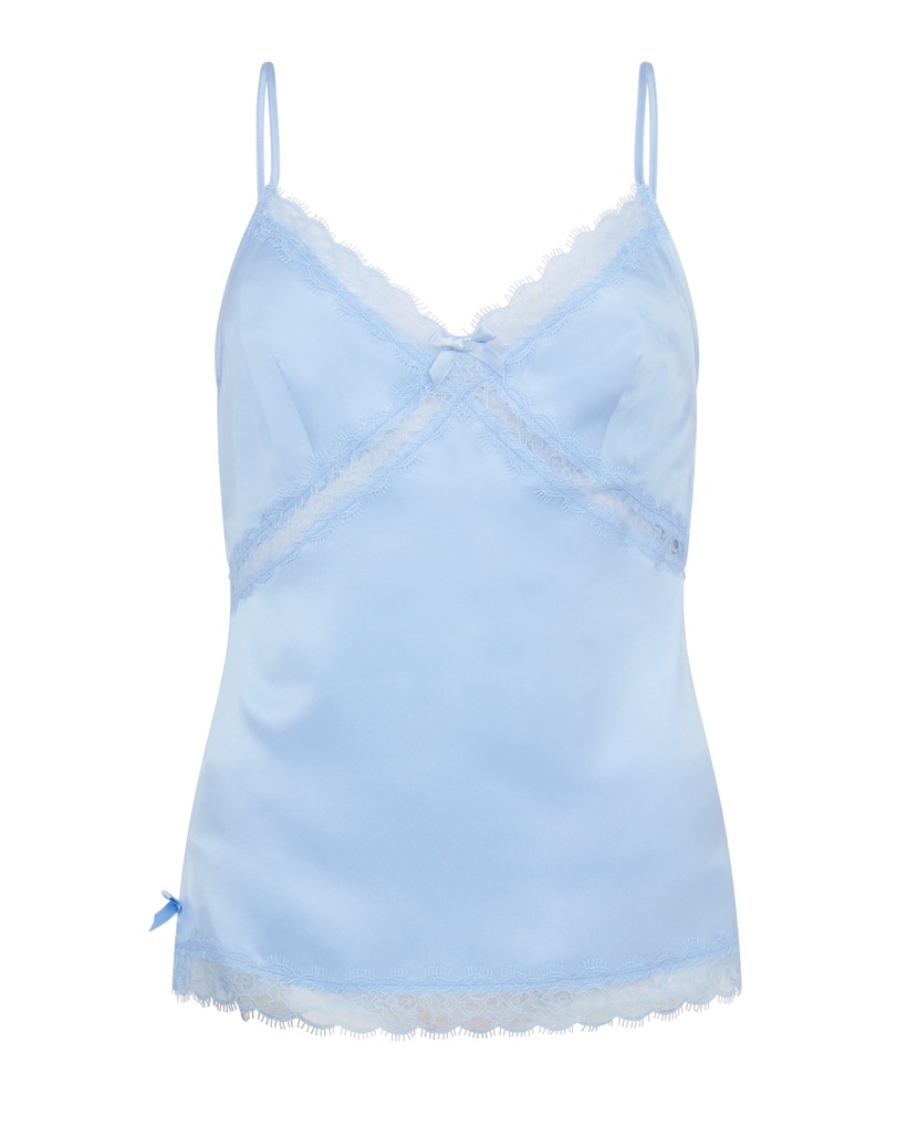GiseleГолубой топ пижамы Gisele