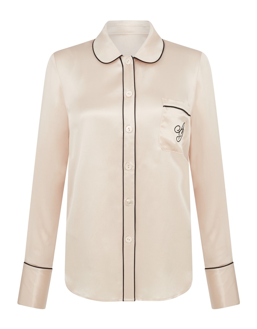 ClassicСветло-розовая рубашка пижамы Classic