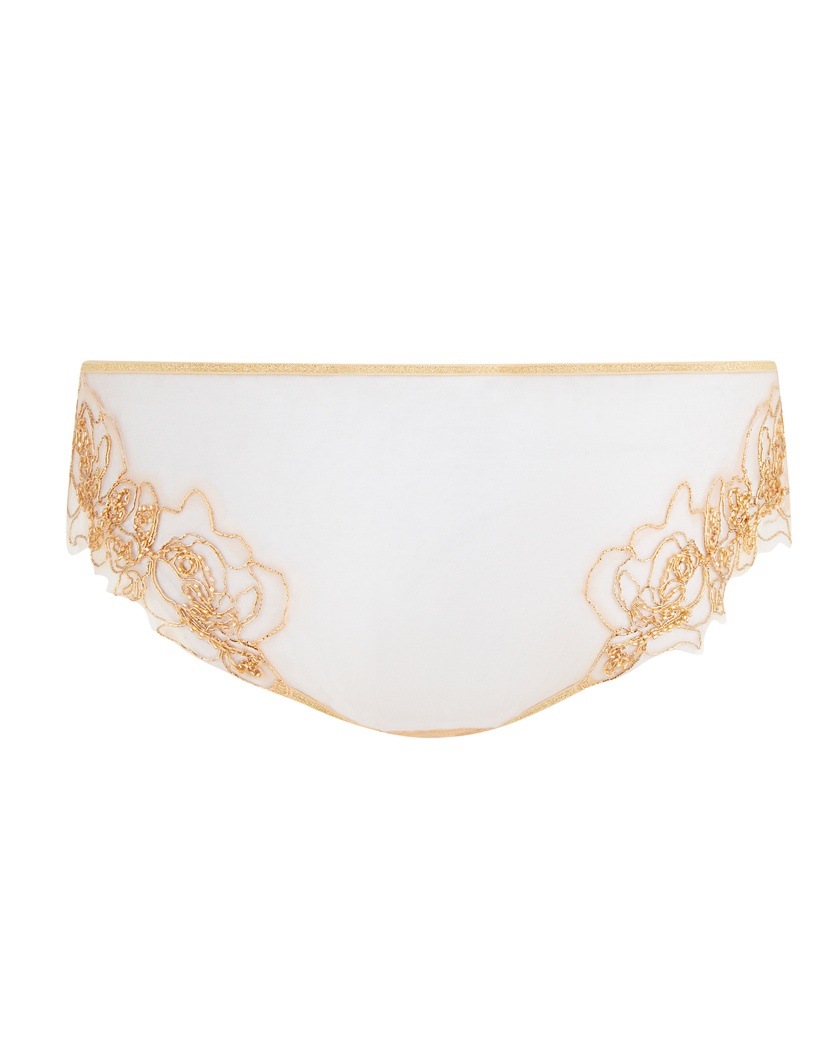LindieЗолотые прозрачные классические трусы Lindie