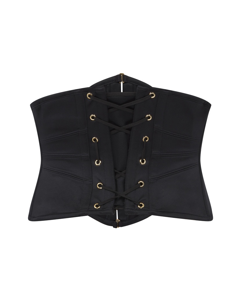 DamsonЧерный корсетный пояс Damson