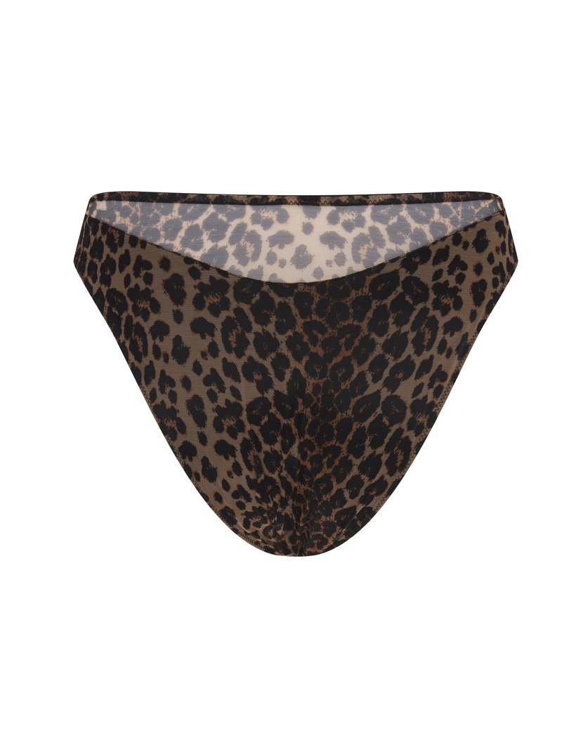 LuckyЛеопардовые трусы с высокой посадкой Lucky