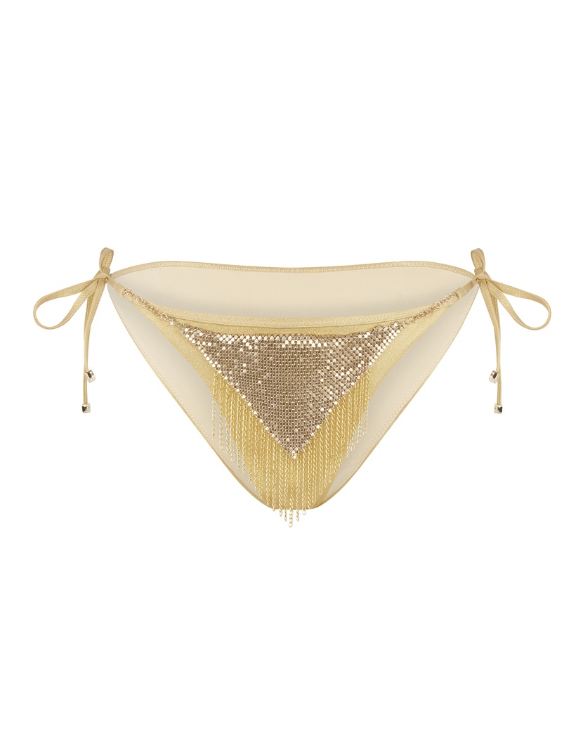 MinkaЗолотистые плавки купальника Minka