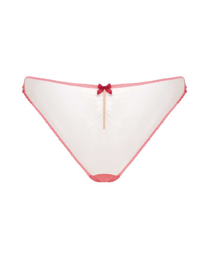 CupidРозовые прозрачные классические трусы Cupid