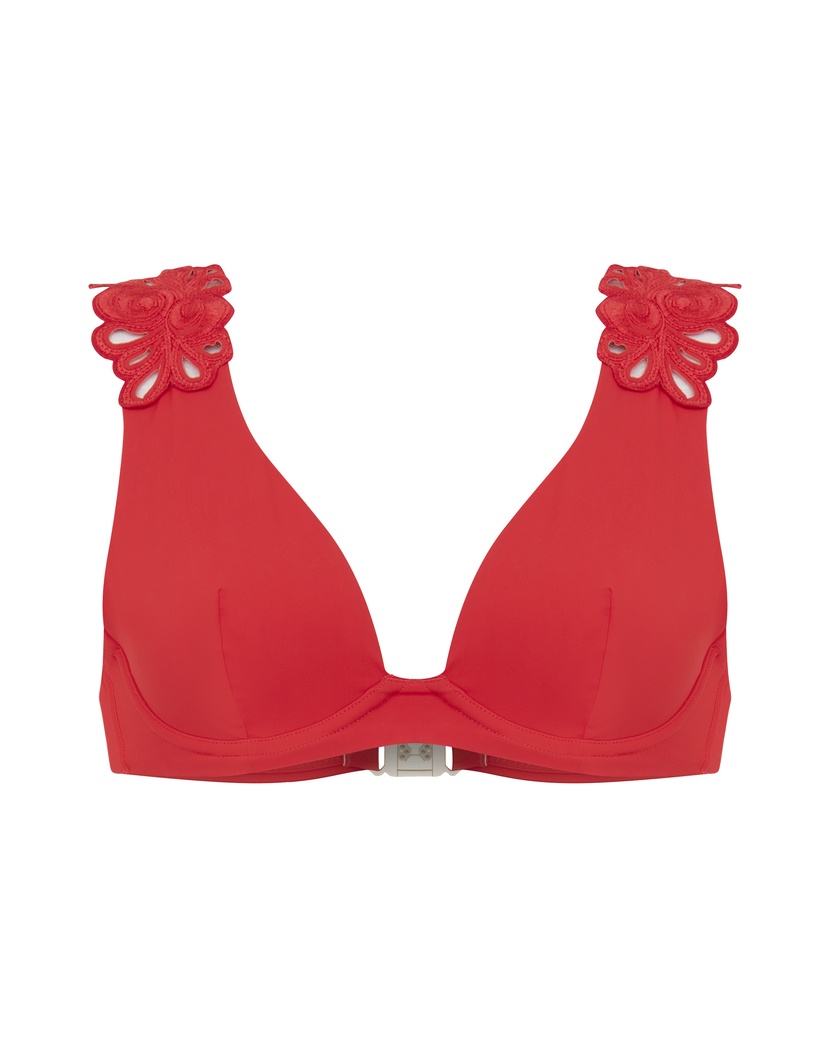 CillaКрасный топ купальника Cilla