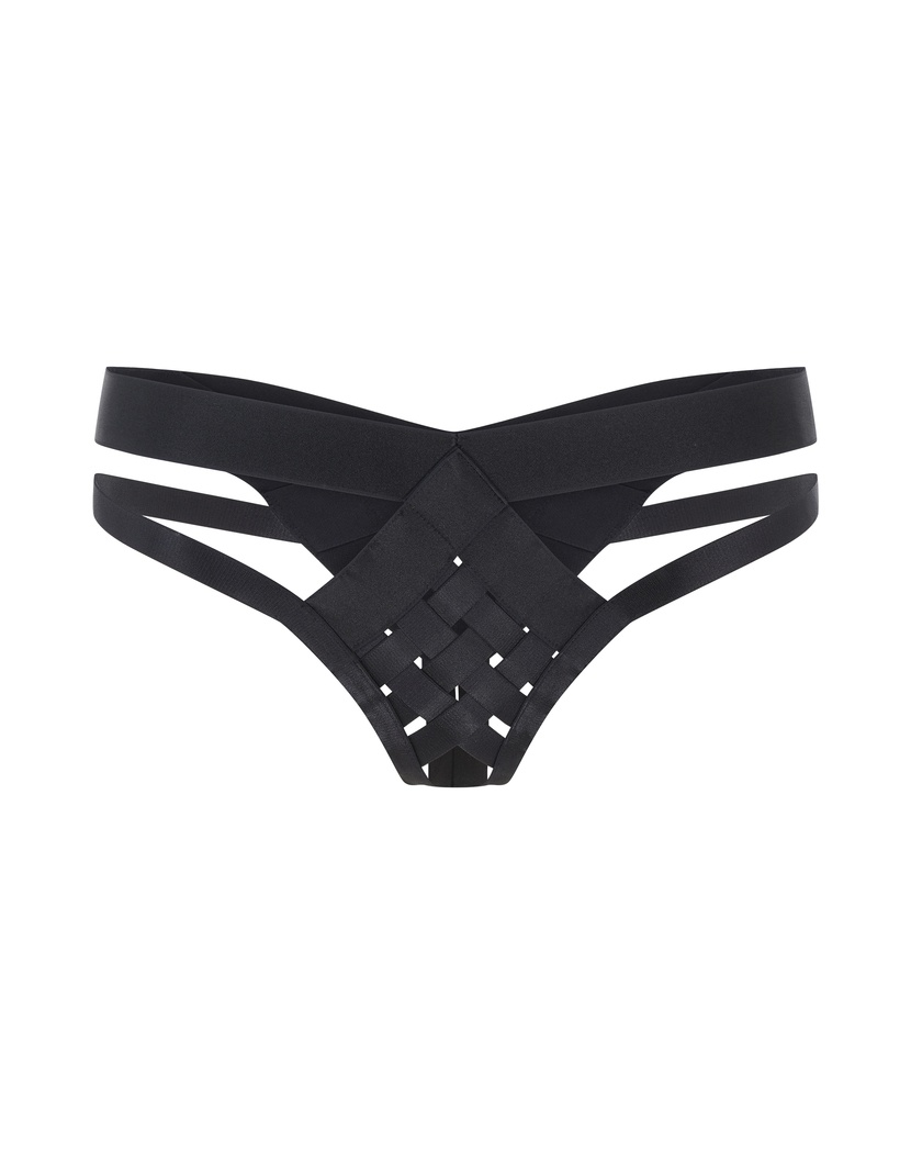 WhitneyЧерные трусы стринги Whitney