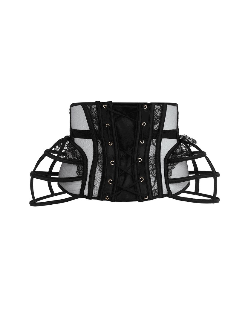 RozlynЧерный кружевной корсетный пояс Rozlyn