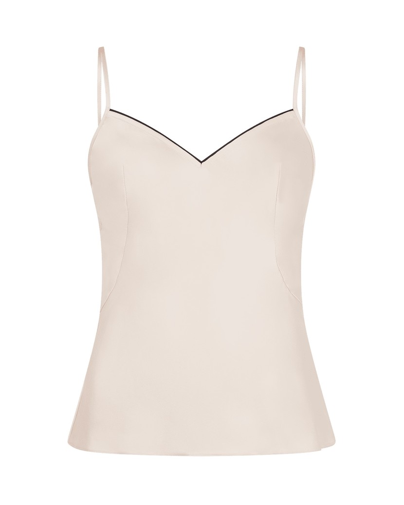 ClassicПижамный топ из розового шелка Classic