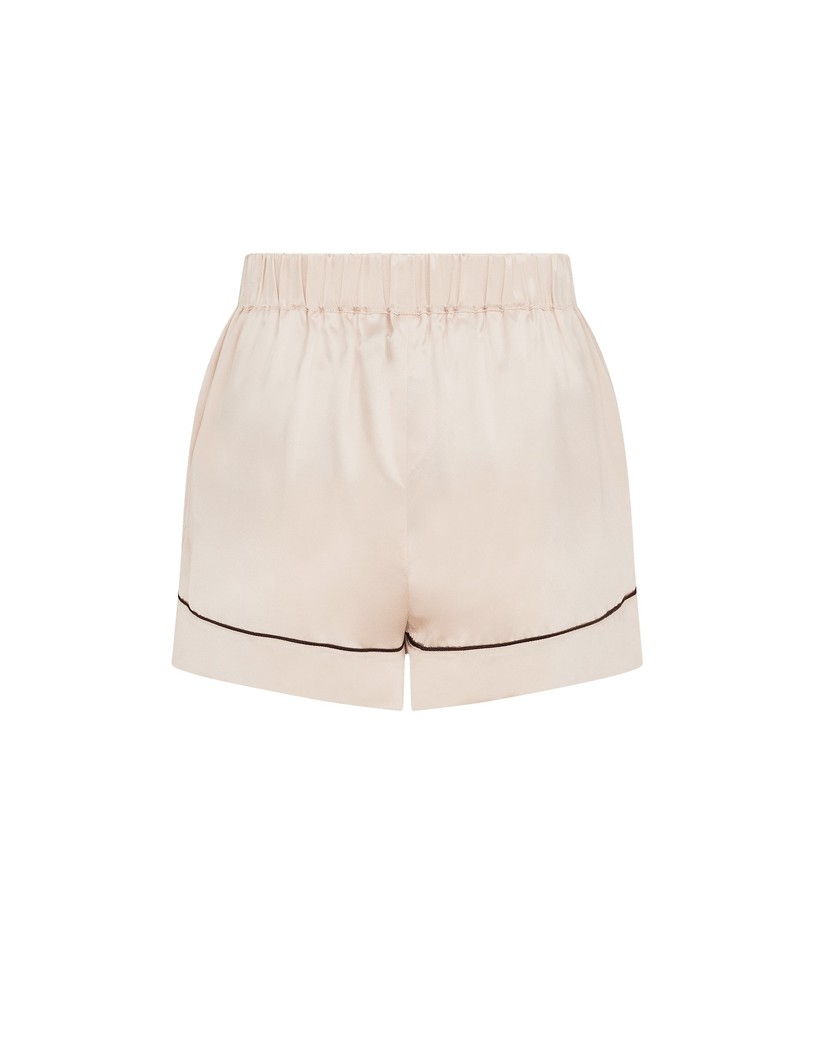 ClassicРозовые пижамные шорты из шелка Classic