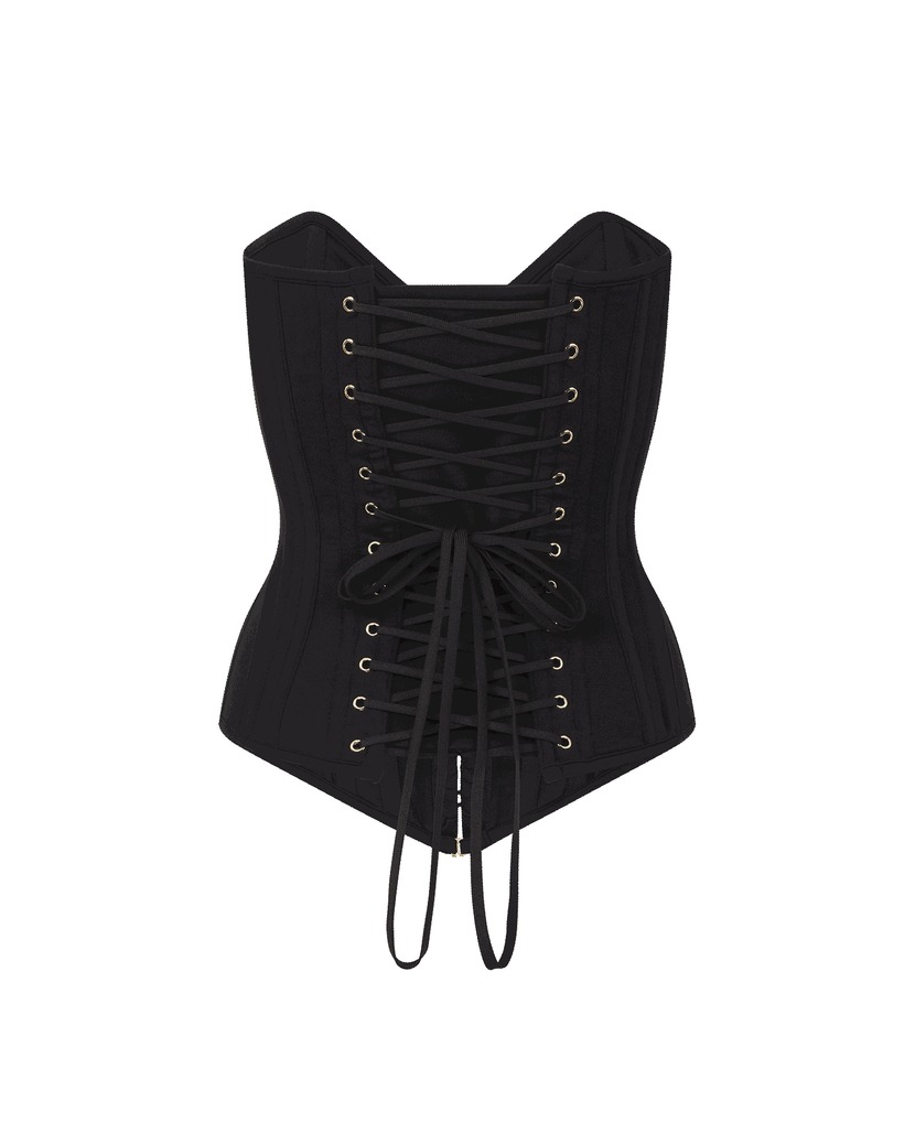 CarriЧерный корсет Carri