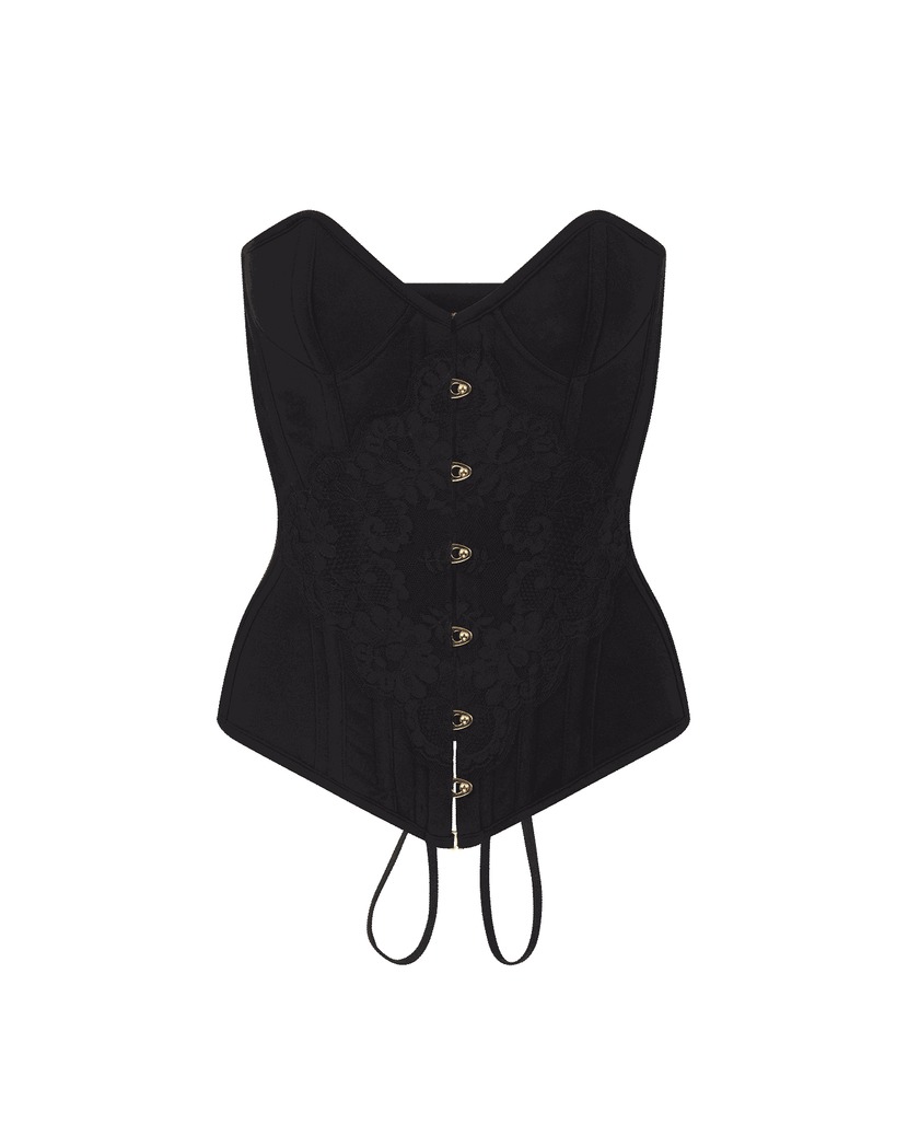 CarriЧерный корсет Carri