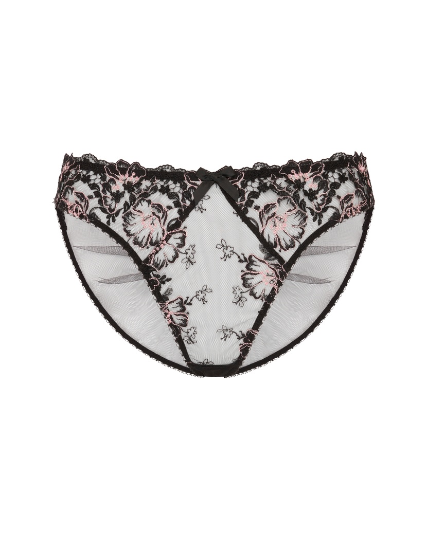 LanaЧерно-розовые классические трусы Lana
