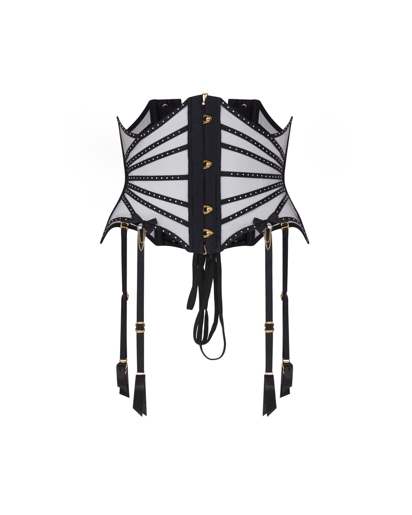 RubiЧерный корсетный пояс Rubi