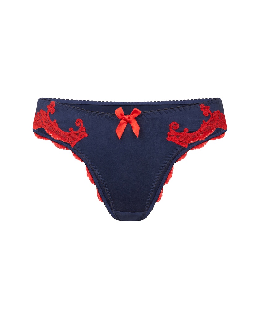 MollyТемно-синие классические трусы Molly