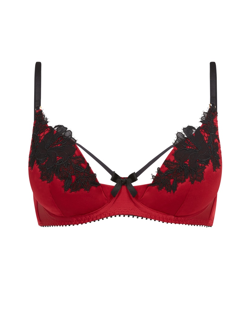 PenelopiКрасный бюстгальтер с плотной чашкой Penelopi