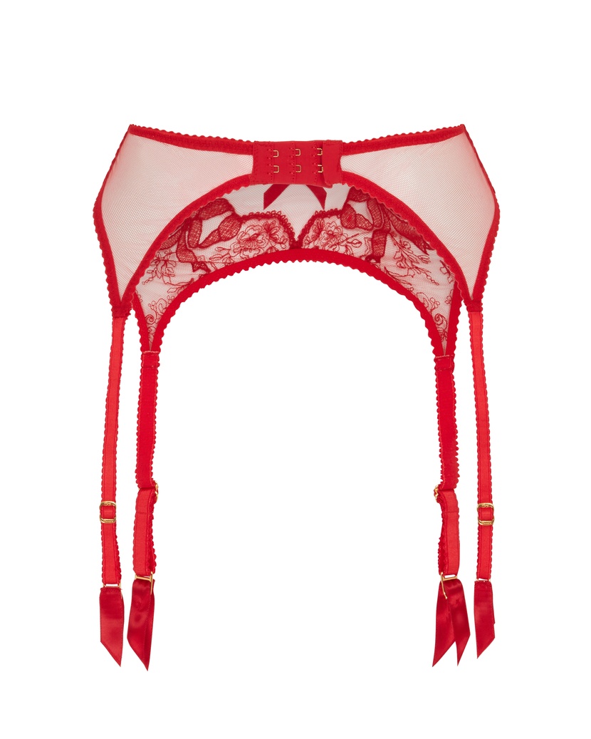 LisettaКрасный пояс для чулок Lisetta