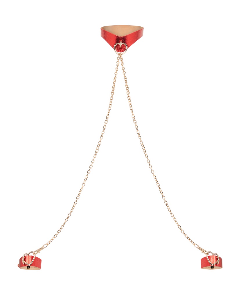 LayliaКрасные чокер и манжеты Laylia