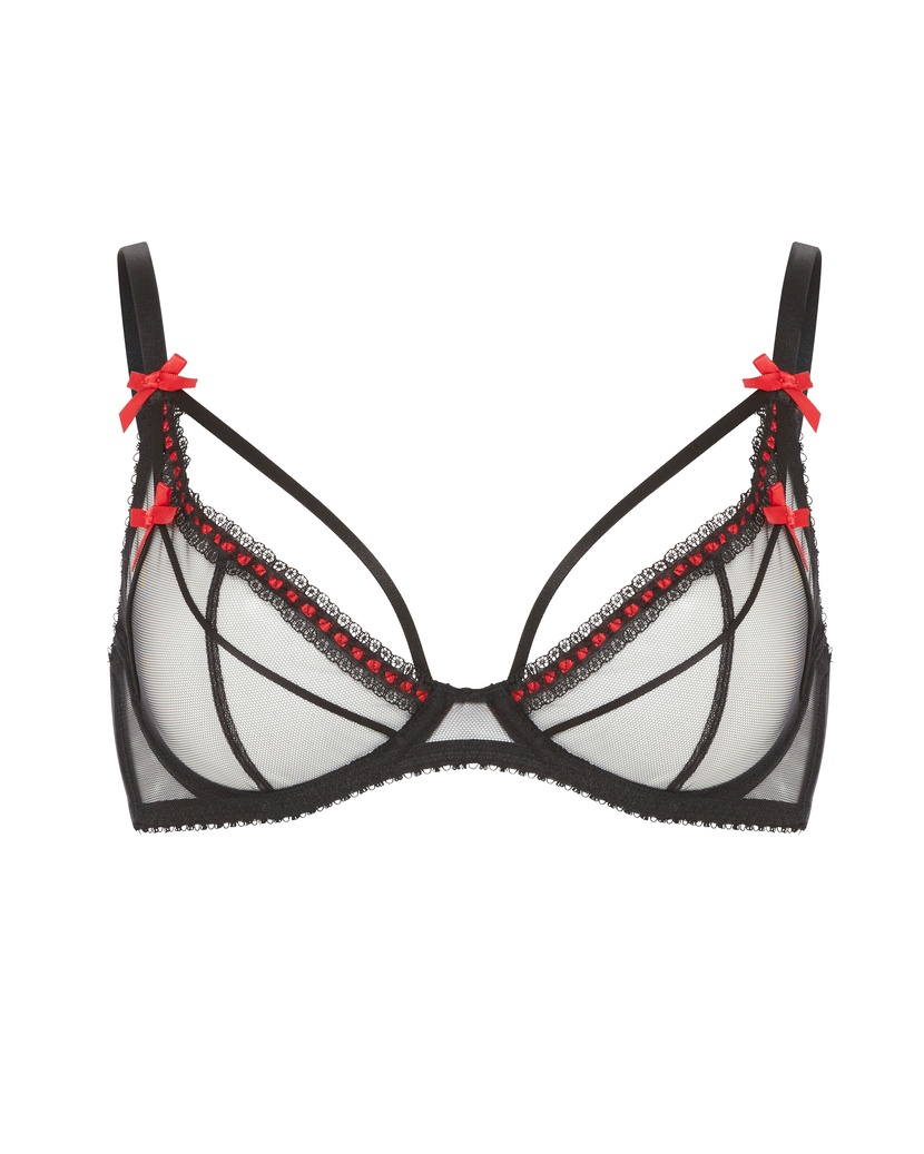 HettyЧерный бюстгальтер с мягкой чашкой Hetty