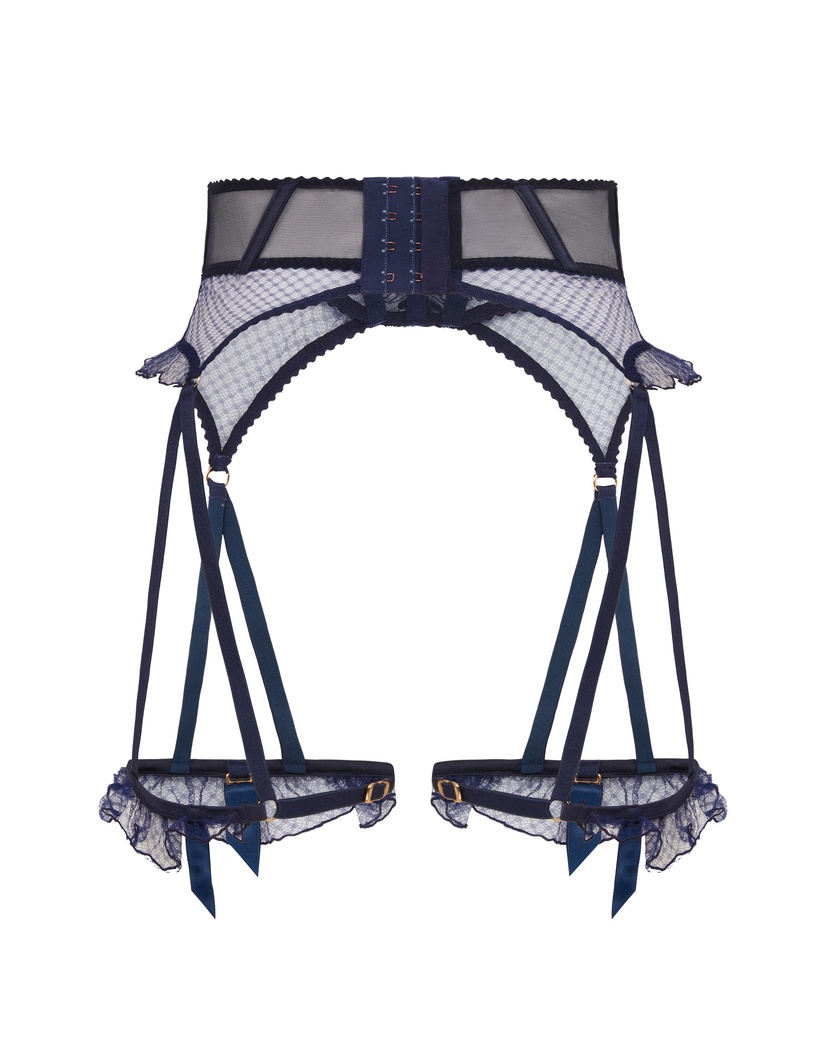 RosiaТемно-синий пояс для чулок Rosia