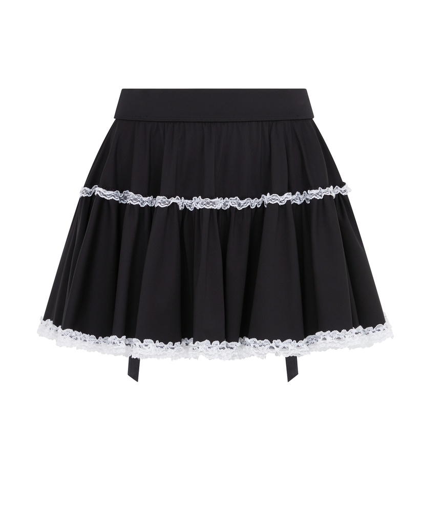 MischievousЧерно-белая юбка Mischievous