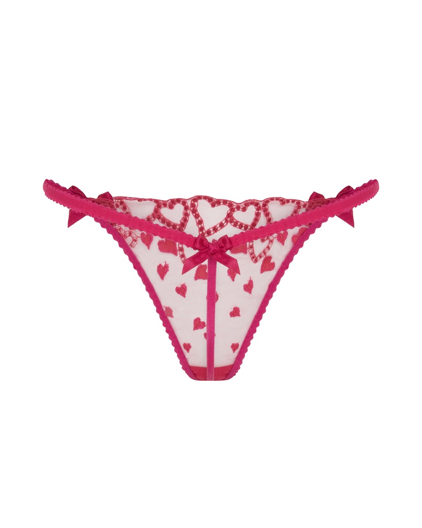 RozannТрусы стринги цвета фуксия Rozann