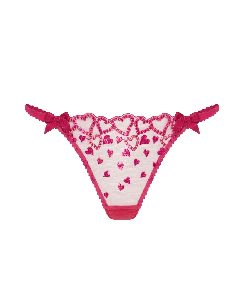 RozannТрусы стринги цвета фуксия Rozann