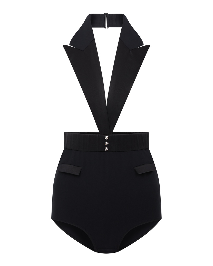 WynnieЧерное боди Wynnie