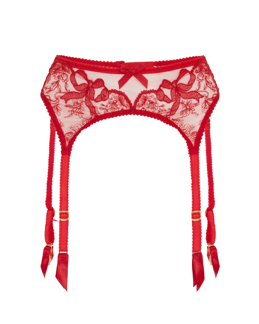 LisettaКрасный пояс для чулок Lisetta