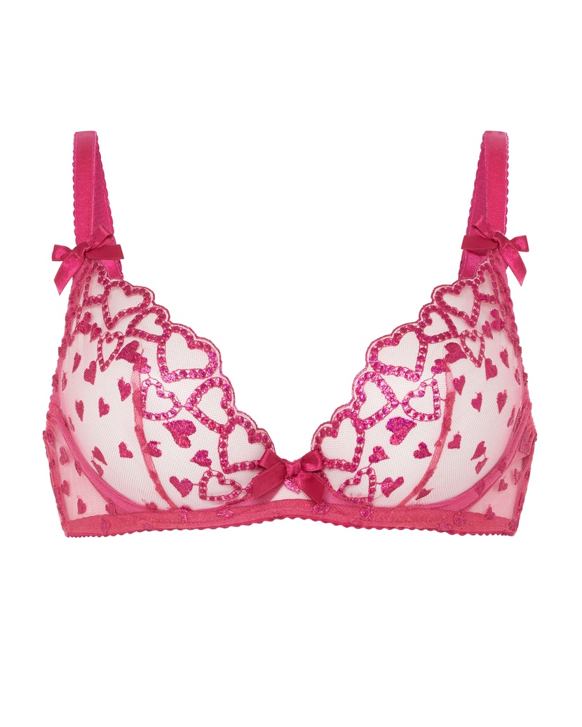 RozannБюстгальтер с мягкой чашкой цвета фуксия Rozann