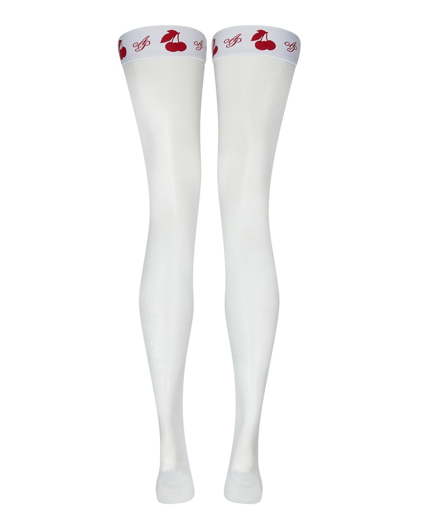 PerriБелые чулки на резинке Perri
