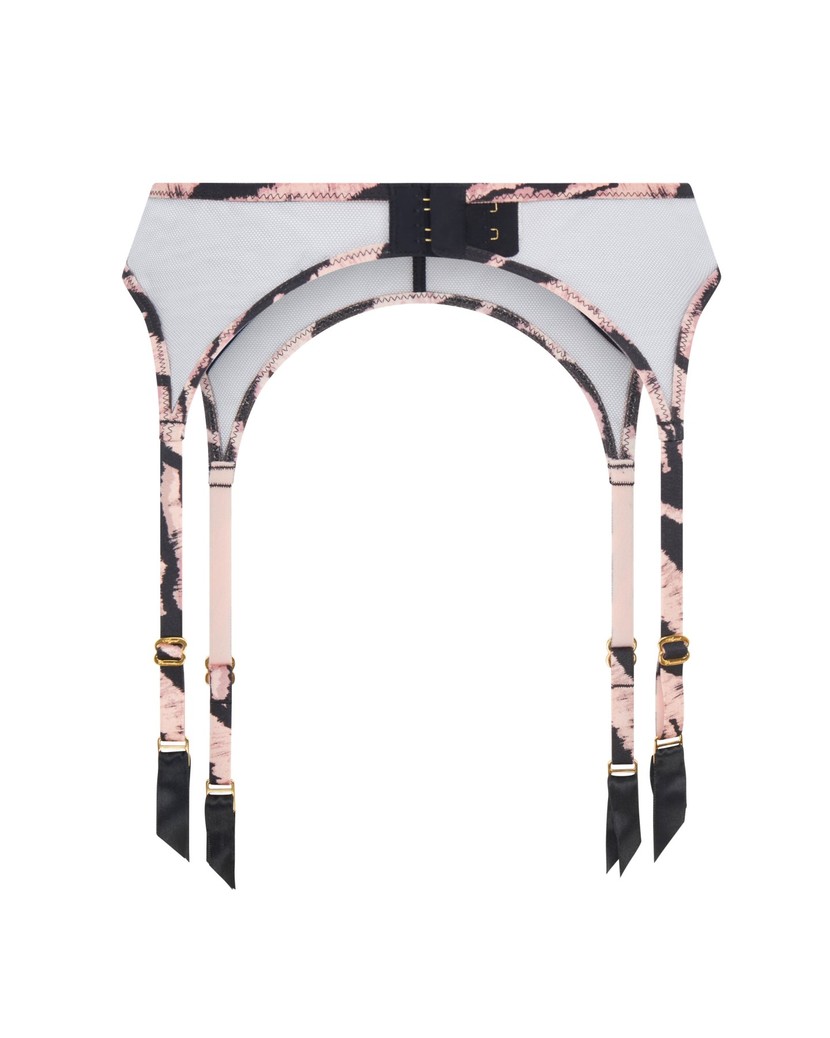 ElliseЧерный пояс для чулок Ellise