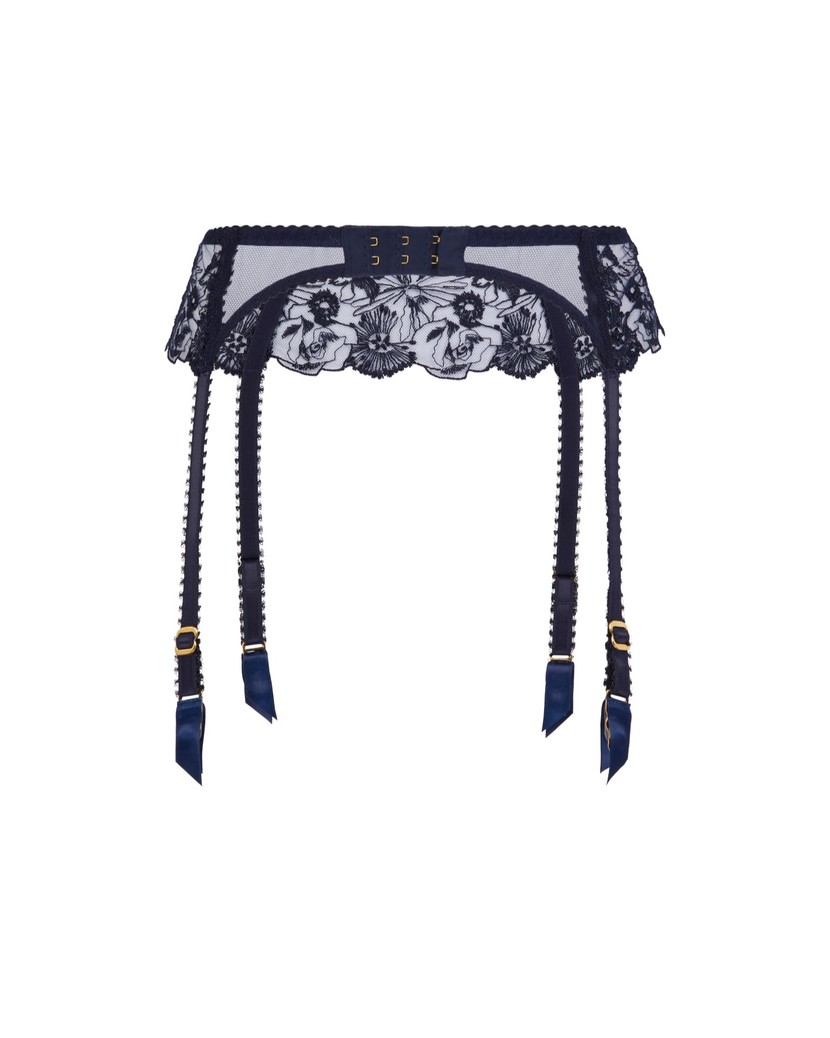 JayceТемно-синий пояс для чулок Jayce