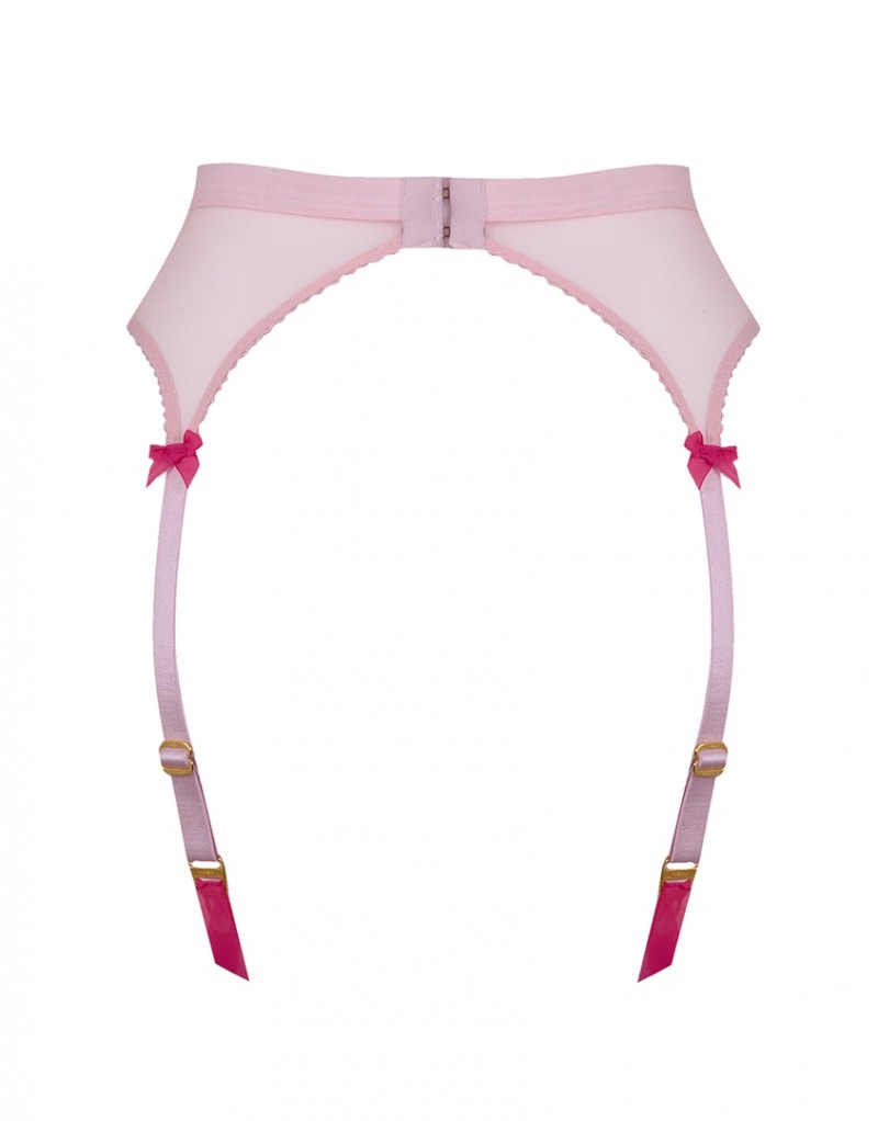 RowanaРозовый пояс для чулок Rowana