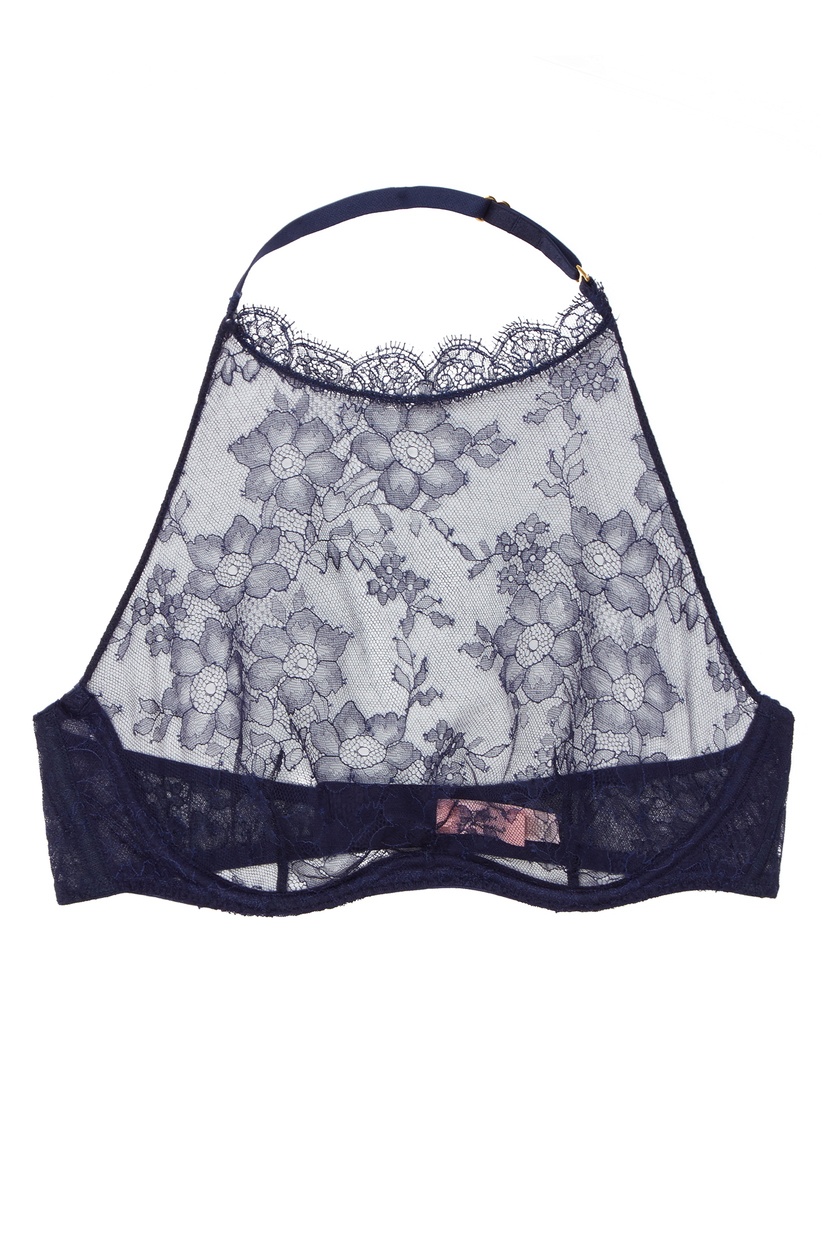 AnnoushkaСиний кружевной бюстгальтер-топ Annoushka