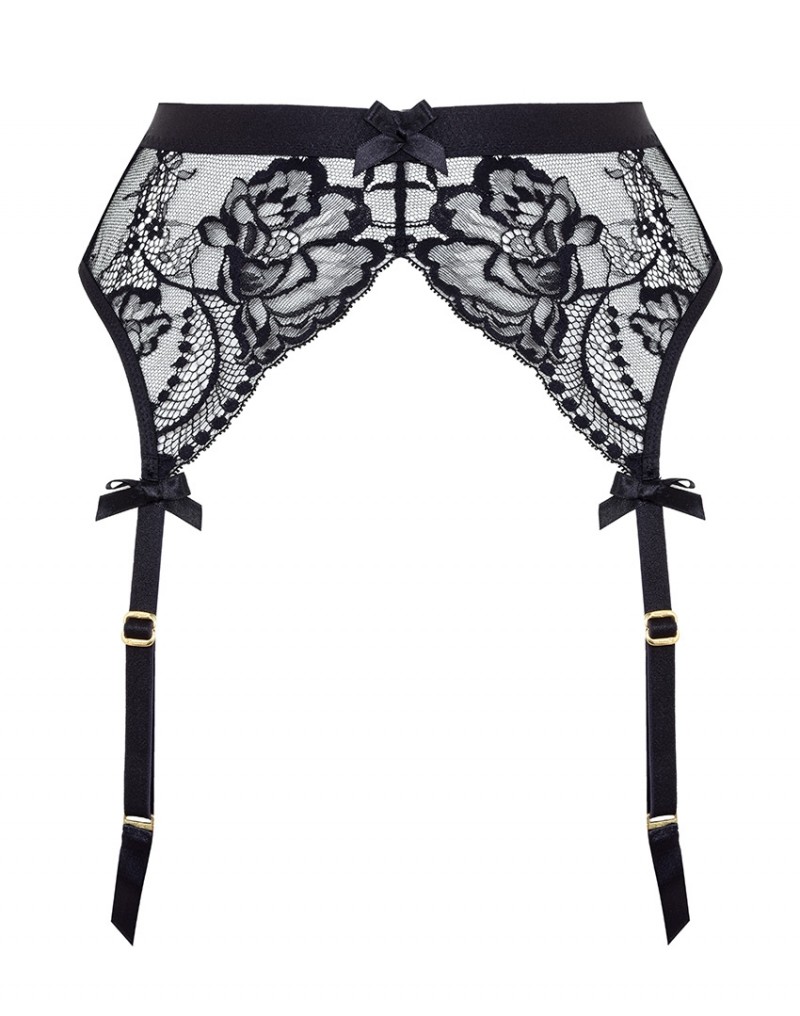 CarmellaПояс из черного кружева Carmella