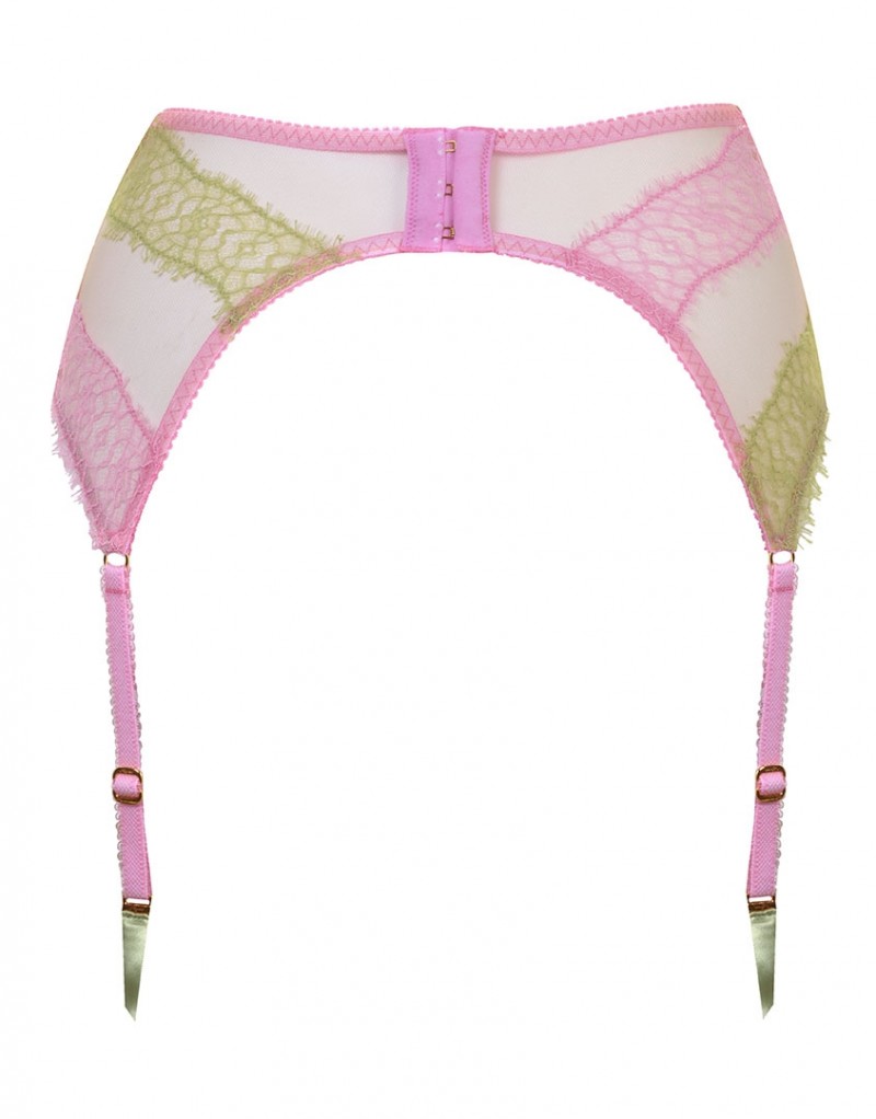 ChelsieРозовый пояс для чулок Chelsie