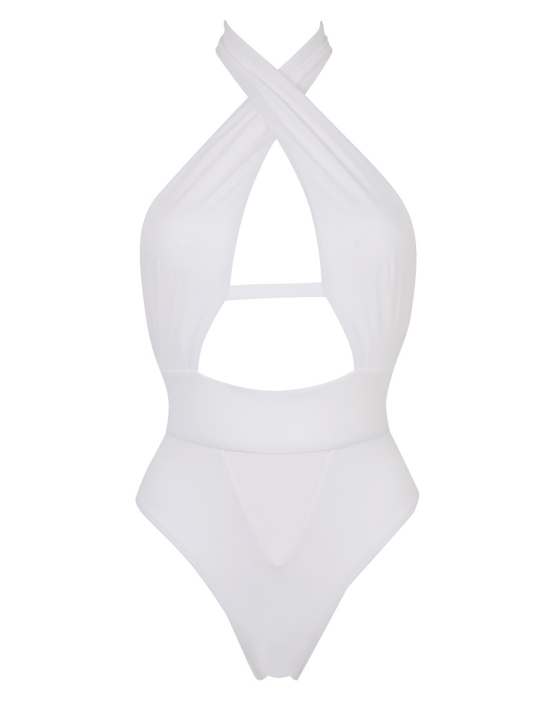 AnjaКупальник белого цвета Anja