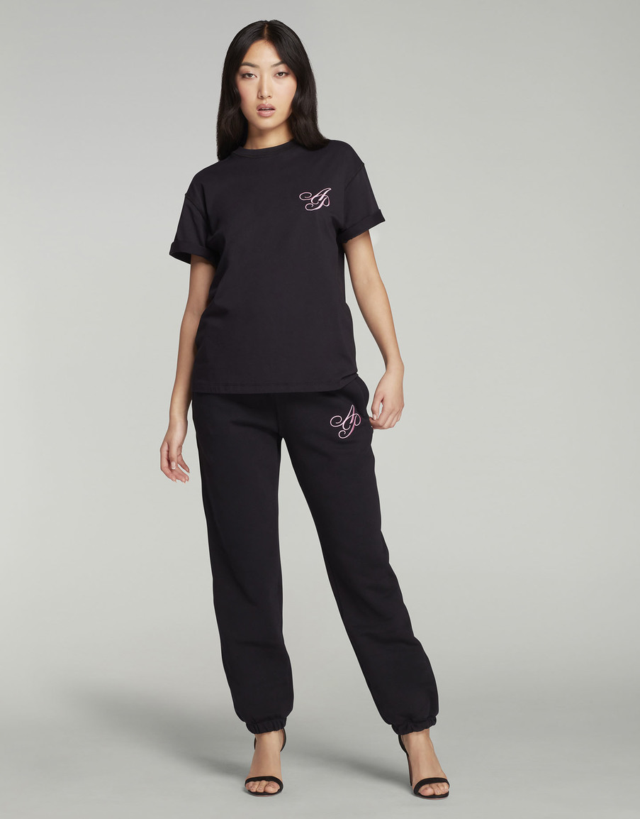 Черная футболка Rayley